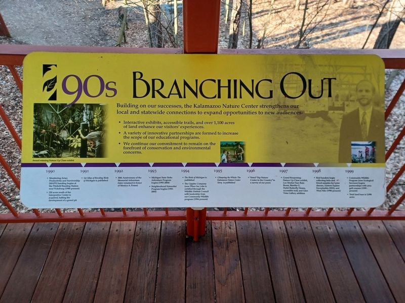 90s Branching Out Marker. Click for full size. 90s Branching Out Marker image. Click for full size.