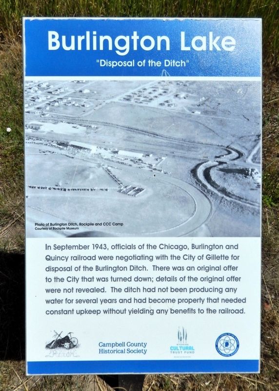 Disposal of the Ditch Marker. Click for full size. Disposal of the Ditch Marker image. Click for full size.