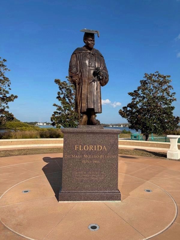 Dr. Mary McLeod Bethune Statue. Click for full size. Dr. Mary McLeod Bethune Statue image. Click for full size.