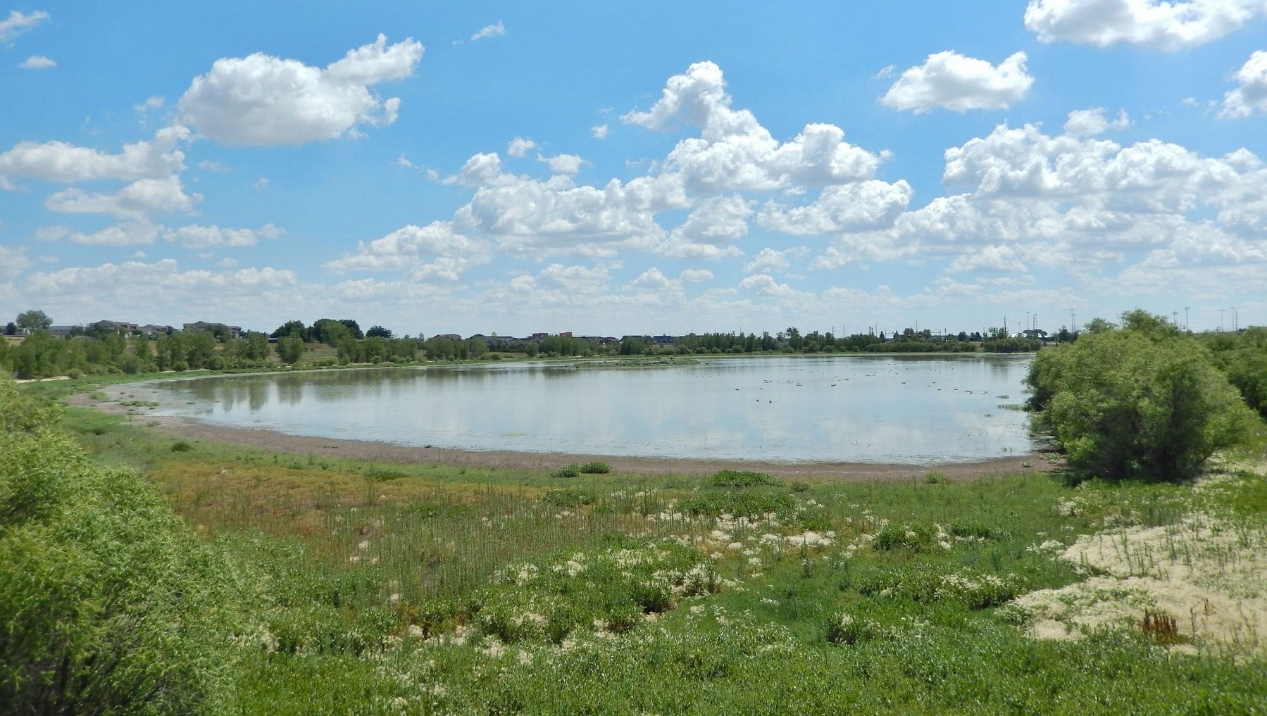 Burlington Lake today. Click for full size. Burlington Lake today image. Click for full size.