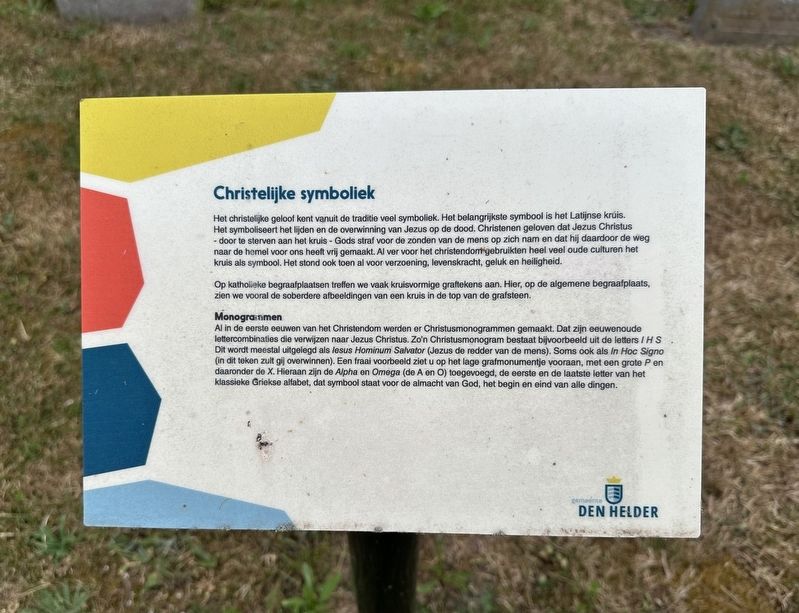 Christelijke symboliek / Christian Symbolism Marker image. Click for full size.
