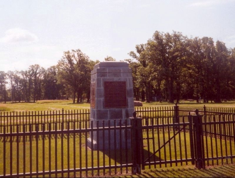 The March West/La Marche Vers L'ouest Marker. Click for full size. The March West/La Marche Vers L'ouest Marker image. Click for full size.