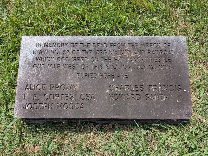 In Memory of the Dead Marker. Click for full size. In Memory of the Dead Marker image. Click for full size.