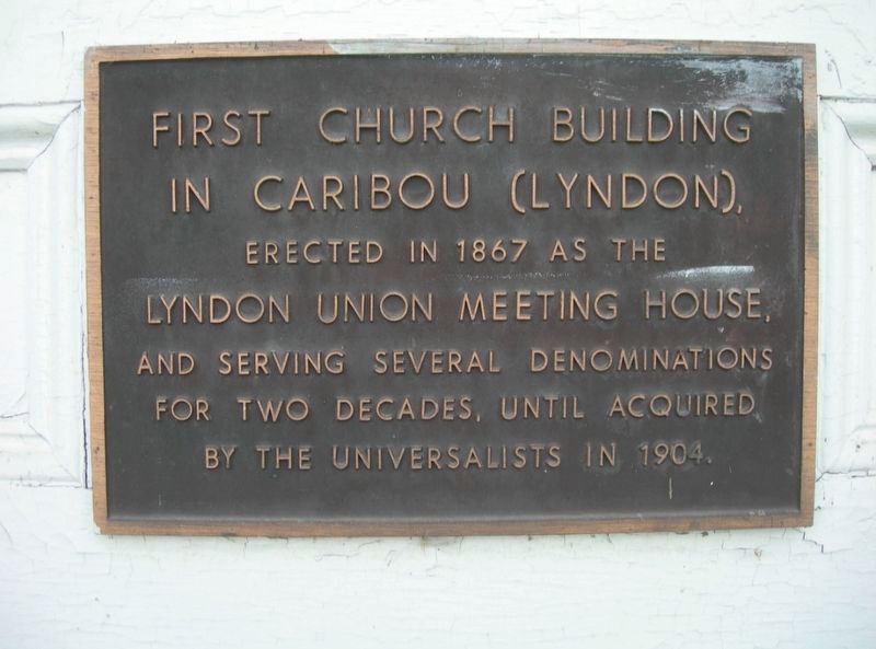 First Church Building Marker. Click for full size. First Church Building Marker image. Click for full size.