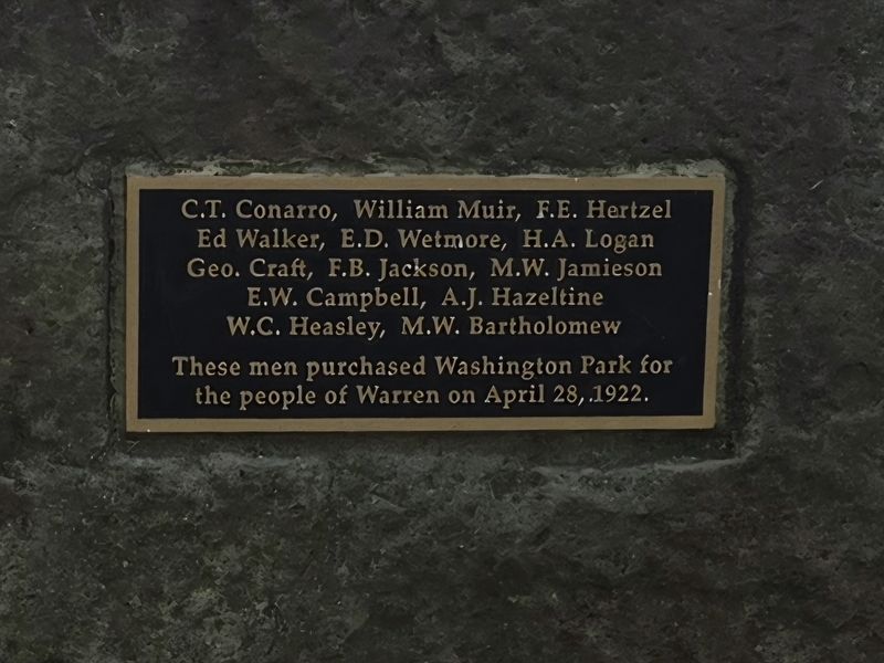 Washington Park donation image. Click for full size.