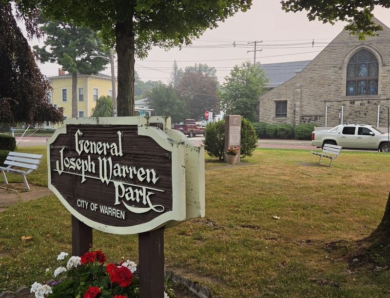 Warren County Persian Gulf Memorial on Poplar Street across from Trinity Episcopal Church image. Click for full size.