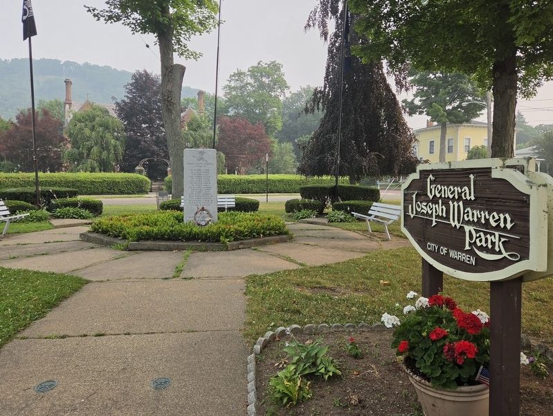 Warren County Memorial Vietnam Era Marker. Click for full size. Warren County Memorial Vietnam Era Marker image. Click for full size.