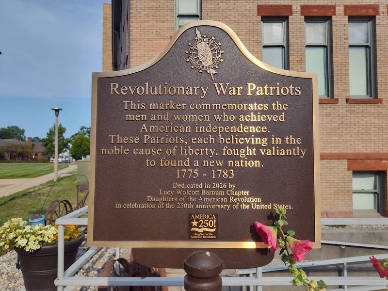 Revolutionary War Patriots Marker. Click for full size. Revolutionary War Patriots Marker image. Click for full size.