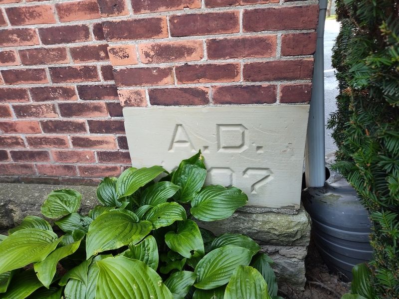 St. Anthony Parish Cornerstone. Click for full size. St. Anthony Parish Cornerstone image. Click for full size.