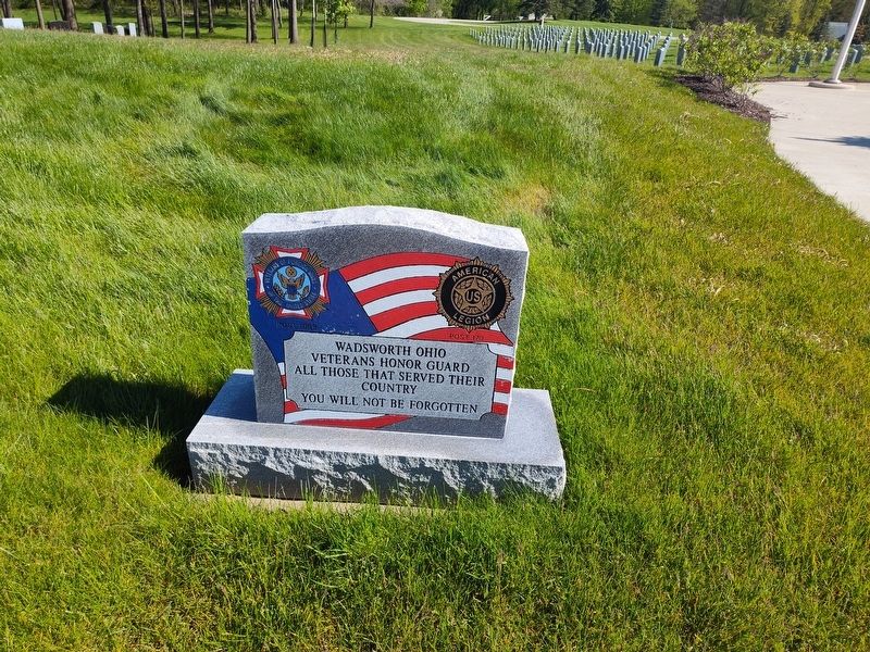 Veterans Honor Guard Veterans Memorial Marker. Click for full size. Veterans Honor Guard Veterans Memorial Marker image. Click for full size.