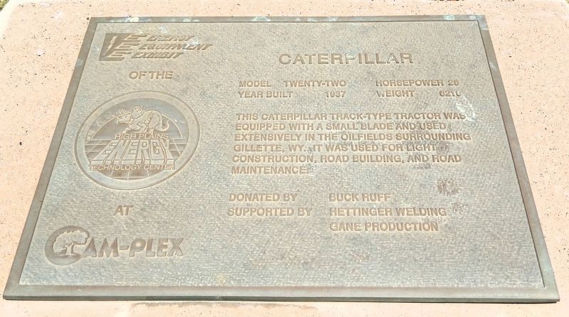 Caterpillar Marker image. Click for full size.