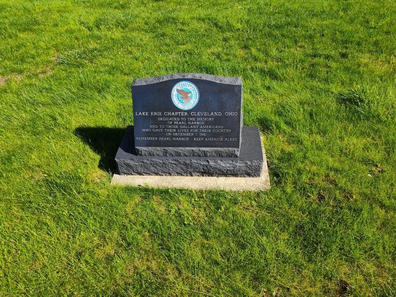 Pearl Harbor Veterans Memorial Marker. Click for full size. Pearl Harbor Veterans Memorial Marker image. Click for full size.