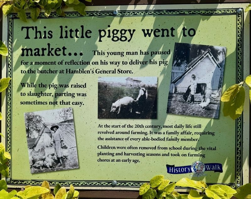 This little piggy went to market� Marker image. Click for full size.