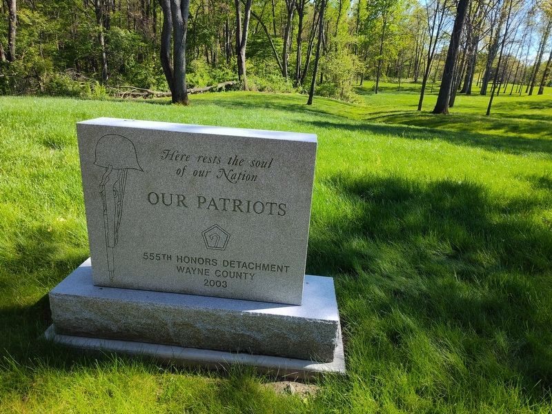 Our Patriots Marker. Click for full size. Our Patriots Marker image. Click for full size.