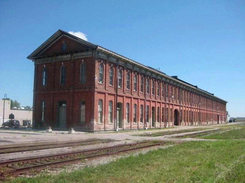 St. Thomas Canada Southern Railway Station image. Click for full size.