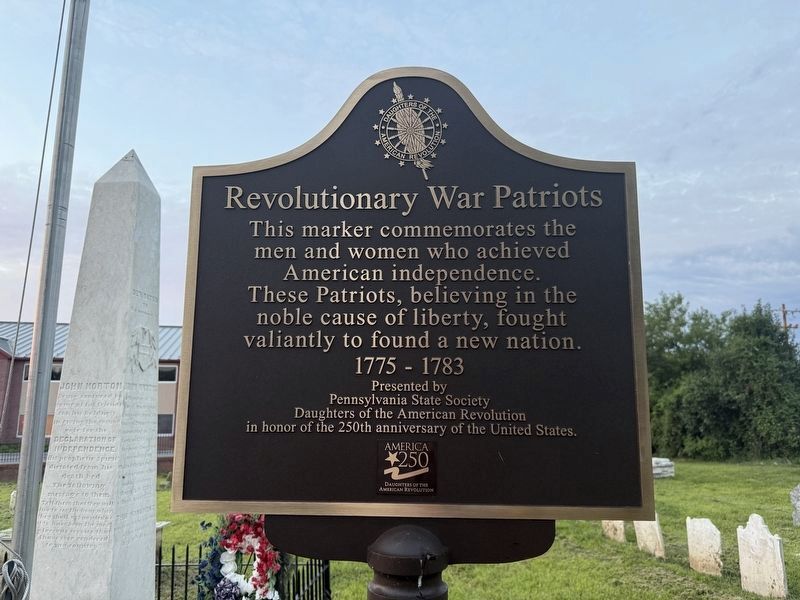 Revolutionary War Patriots Marker image. Click for full size.