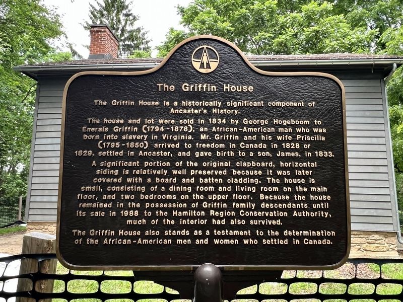 The Griffin House Marker. Click for full size. The Griffin House Marker image. Click for full size.