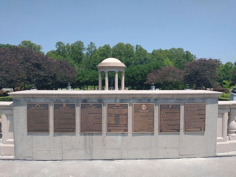 The United States Marines in the European Theater Marker image. Click for full size.