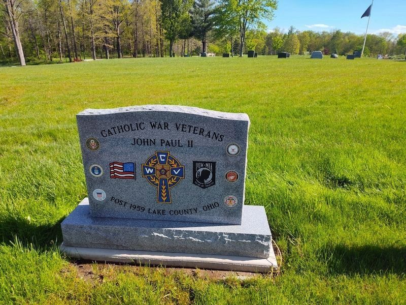 Catholic War Veterans Memorial image. Click for full size.