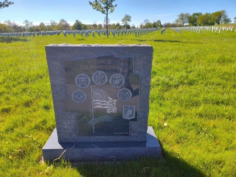Veterans of Tuscarawas County Memorial. Click for full size. Veterans of Tuscarawas County Memorial image. Click for full size.