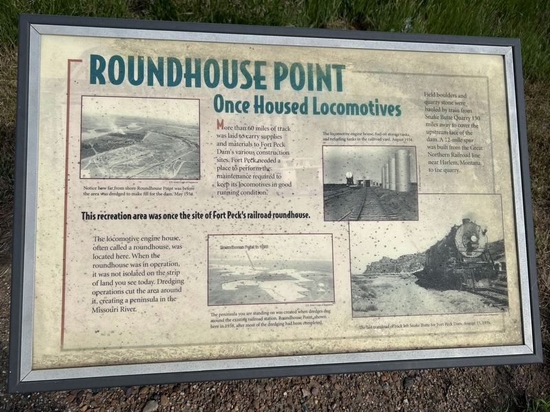 Roundhouse Point Marker image. Click for full size.