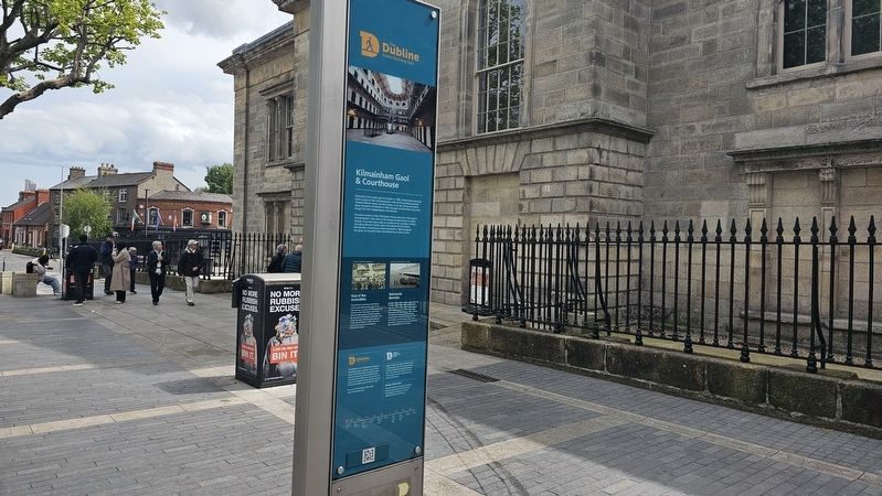 Kilmainham Gaol & Courthouse Marker. Click for full size. Kilmainham Gaol & Courthouse Marker image. Click for full size.