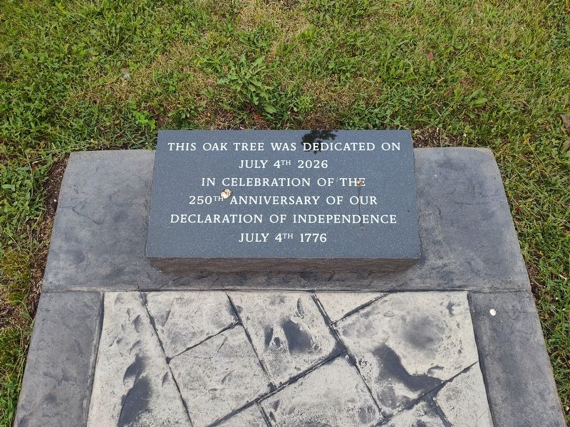 This Oak Tree Marker. Click for full size. This Oak Tree Marker image. Click for full size.