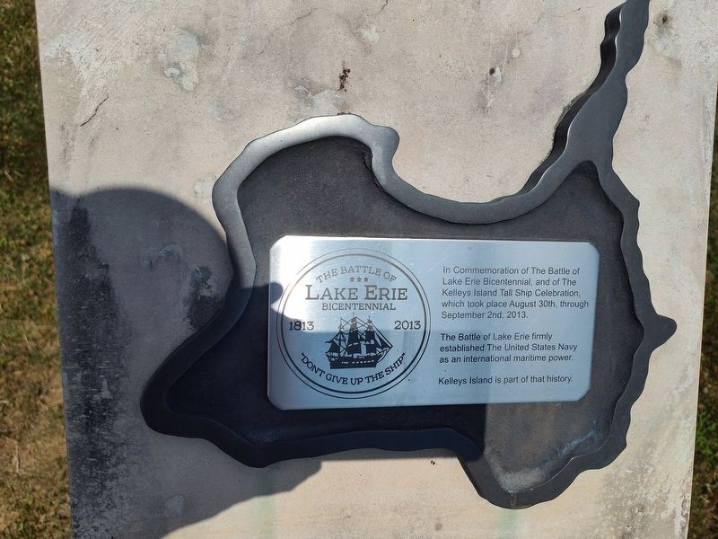 The Battle Of Lake Erie Bicentennial Marker image. Click for full size.