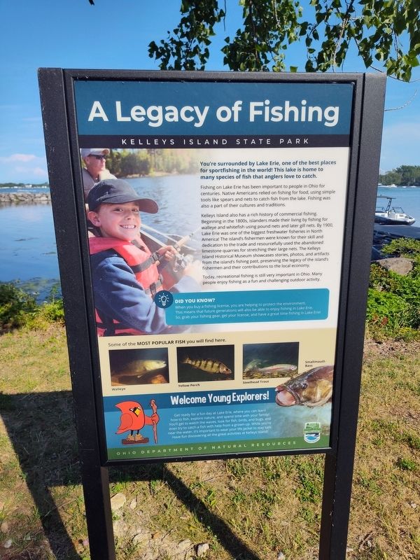 A Legacy of Fishing Marker. Click for full size. A Legacy of Fishing Marker image. Click for full size.