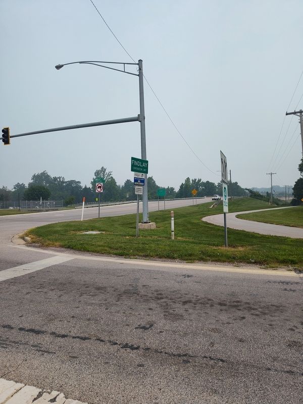 Welcome to Findlay, Ohio Marker. Click for full size. Welcome to Findlay, Ohio Marker image. Click for full size.
