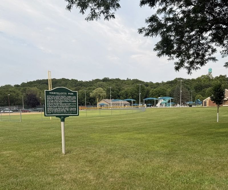 Tourtellotte Park Marker. Click for full size. Tourtellotte Park Marker image. Click for full size.