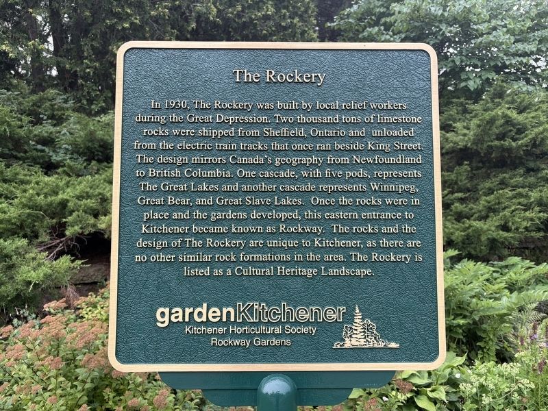 The Rockery Marker image. Click for full size.