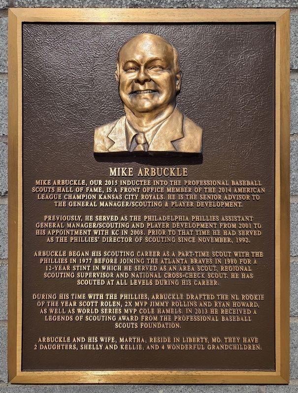 Mike Arbuckle Marker image. Click for full size.