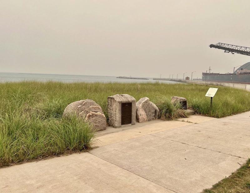 Goderich Harbour Marker image. Click for full size.