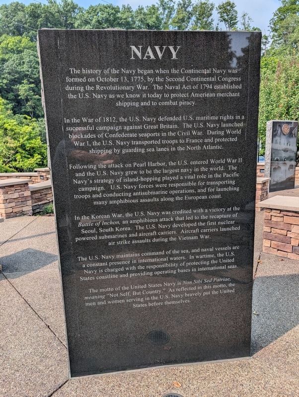 Upper St. Clair Veterans Park Marker image. Click for full size.