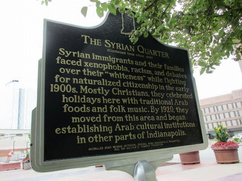 The Syrian Quarter Marker. Click for full size. The Syrian Quarter Marker image. Click for full size.