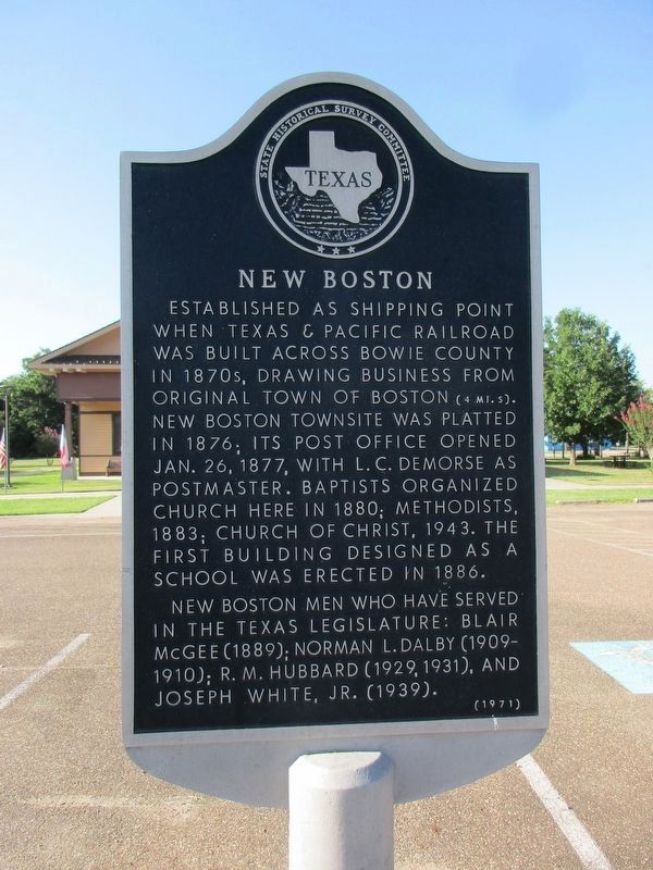 New Boston Marker image. Click for full size.