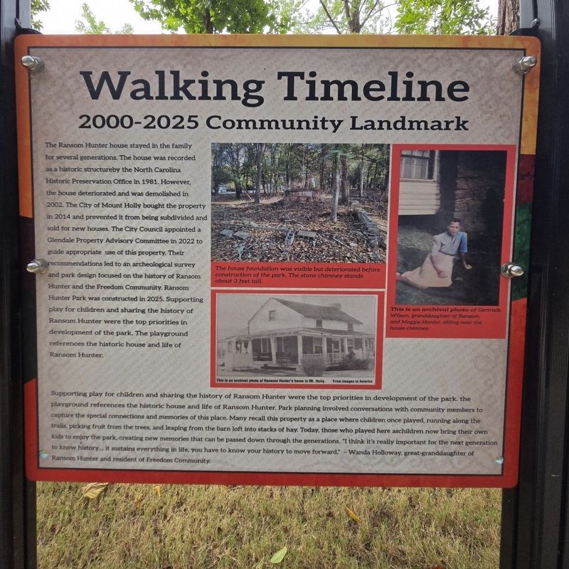 2000-2025 Community Landmark Marker image. Click for full size.