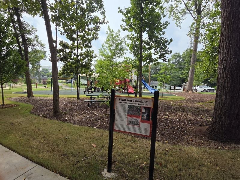 2000-2025 Community Landmark Marker and playground image. Click for full size.