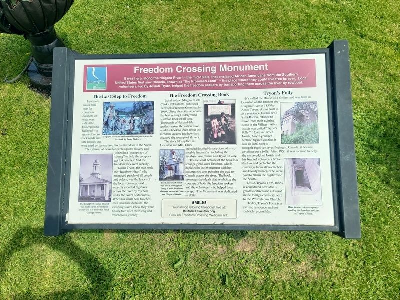 Freedom Crossing Monument. Click for full size. Freedom Crossing Monument image. Click for full size.