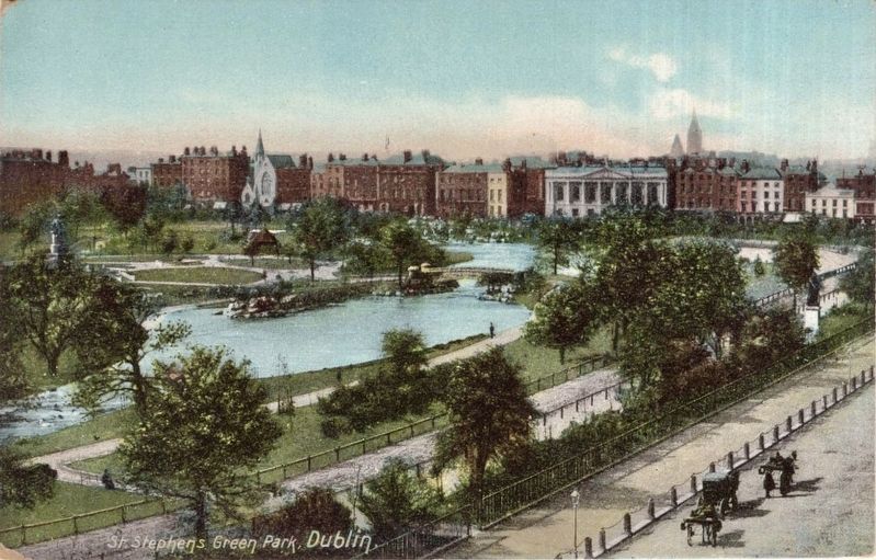 Saint Stephen's Green Park, Dublin image. Click for full size.