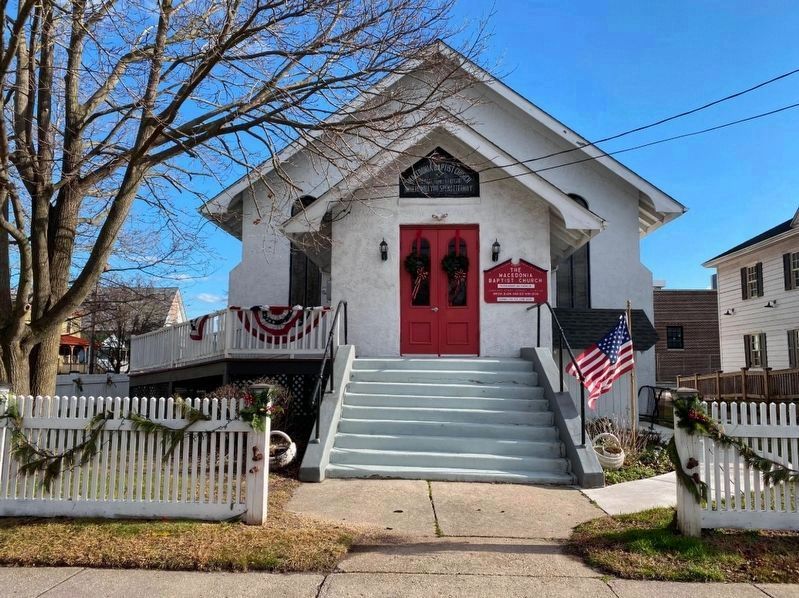 Historic Macedonia Baptist Church of Cape May image. Click for full size.