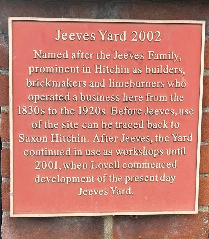Jeeves Yard 2002 Marker image. Click for full size.