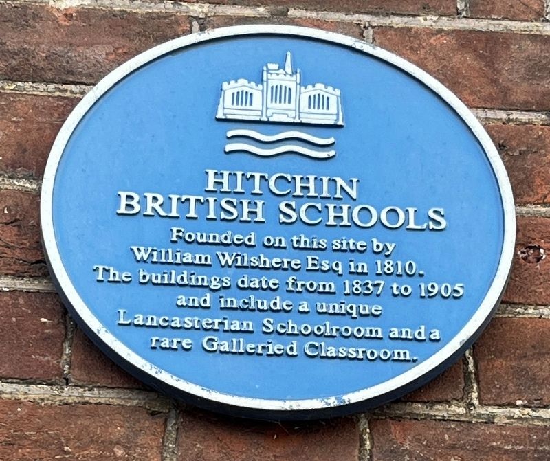 Hitchin British Schools Marker image. Click for full size.