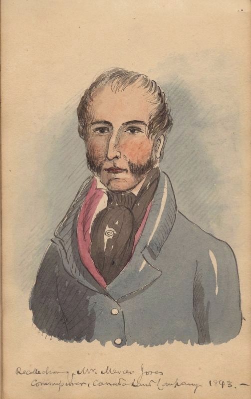 Thomas Mercer Jones, 1843. Click for full size. Thomas Mercer Jones, 1843 image. Click for full size.