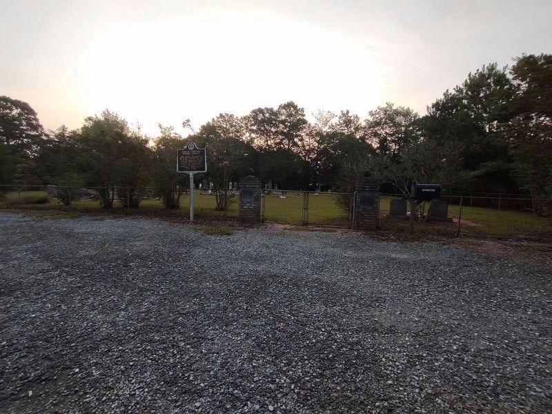 Wiggins Cemetery & Marker. Click for full size. Wiggins Cemetery & Marker image. Click for full size.