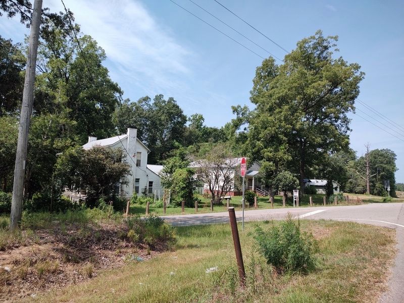 Indian Trail Crossing Marker Post. Click for full size. Indian Trail Crossing Marker Post image. Click for full size.