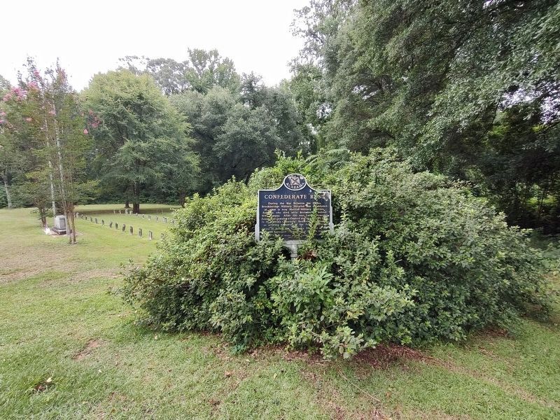 Confederate Rest Marker. Click for full size. Confederate Rest Marker image. Click for full size.