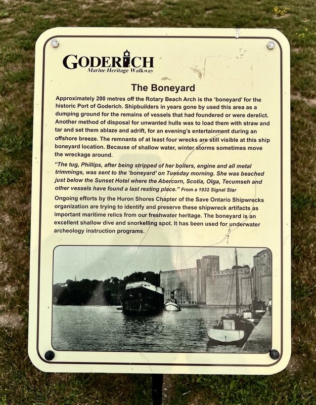 The Boneyard Marker. Click for full size. The Boneyard Marker image. Click for full size.