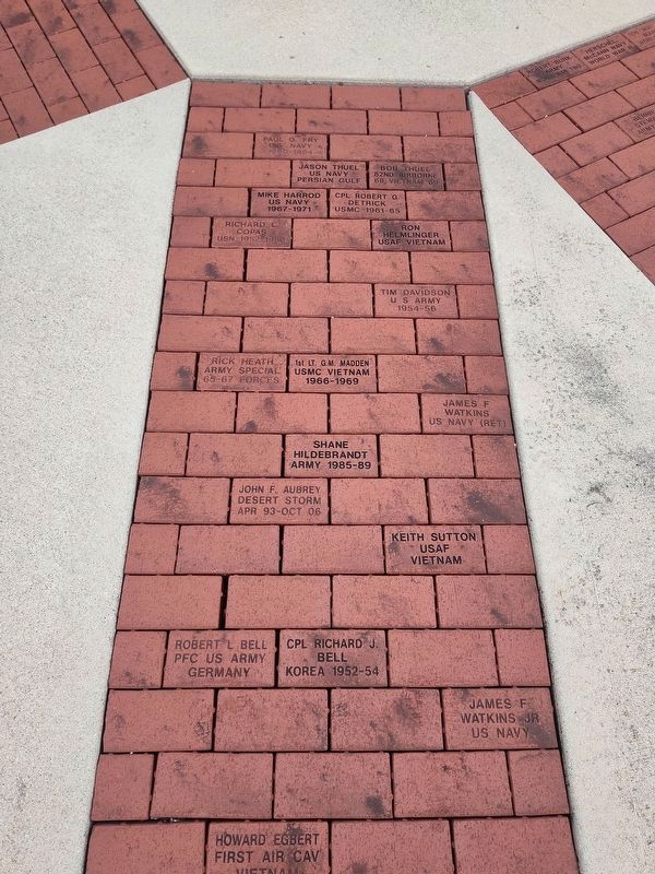 Quincy Ohio Veterans Memorial. Click for full size. Quincy Ohio Veterans Memorial image. Click for full size.